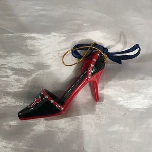 Houston Texans stileto Christmas ornament ornament